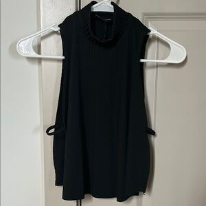 PrettyLittleThing Black Sleeveless Top